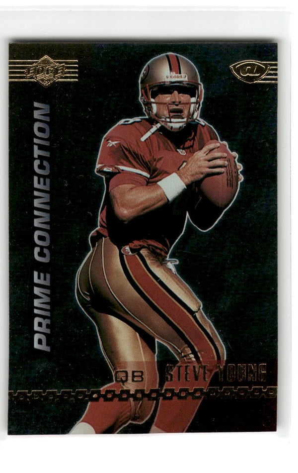 1999 Collector's Edge Advantage Prime Connection Steve Young #PC14