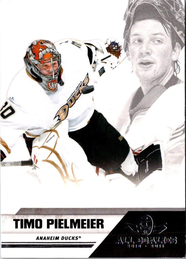 2010 Panini All-Goalies Up Close Timo Pielmeier #2