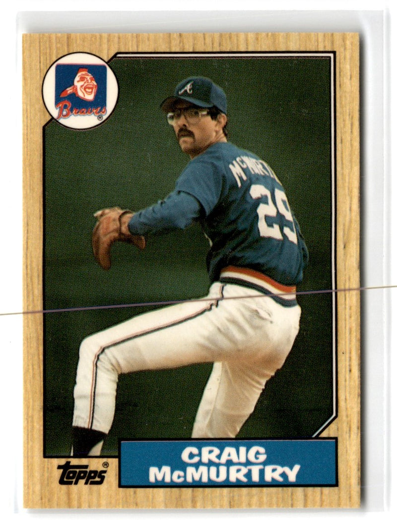 1987 Topps Tiffany Craig McMurtry