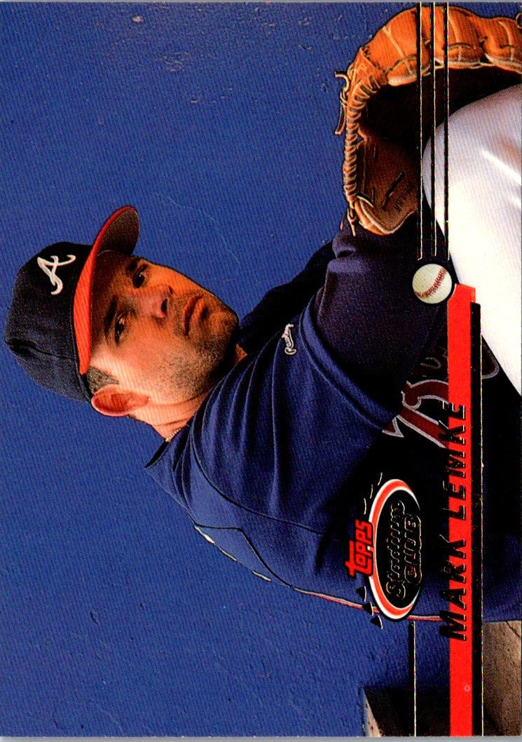 1993 Stadium Club Mark Lemke