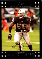 2007 Topps Derrick Burgess #262