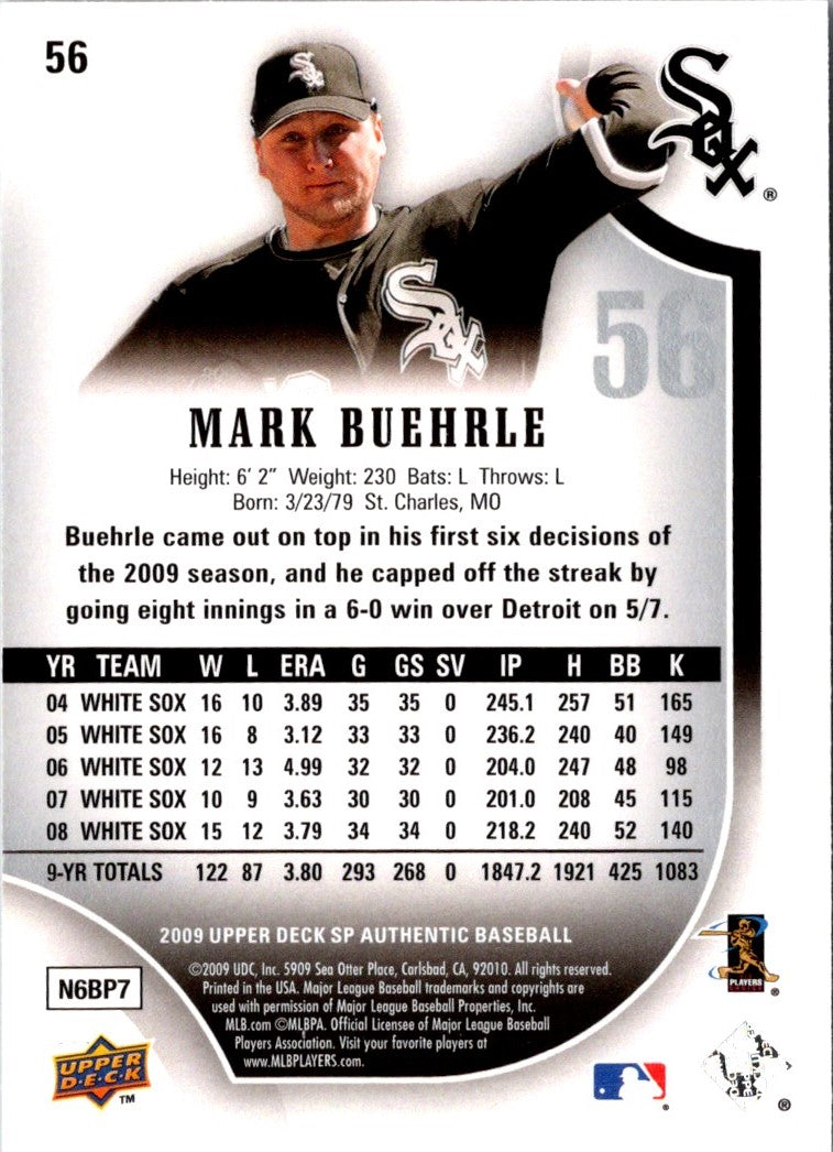 2009 Finest Mark Buehrle