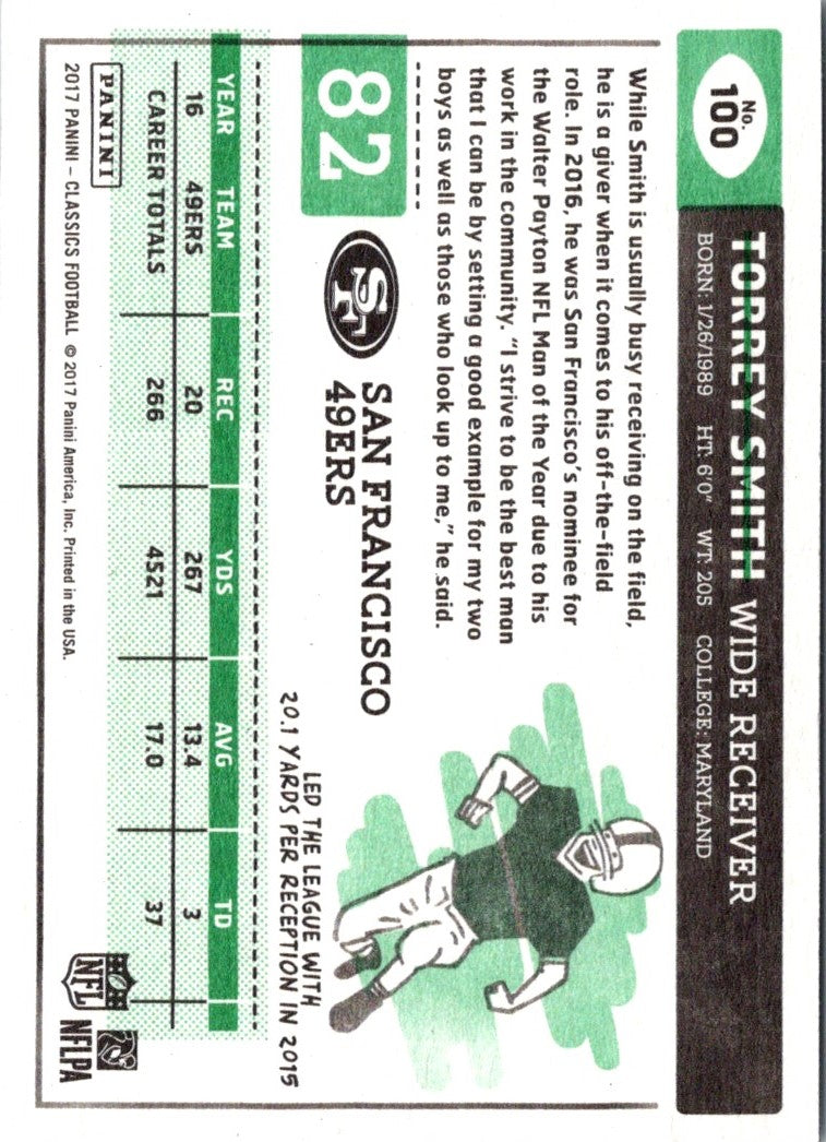 2017 Panini Classics Torrey Smith