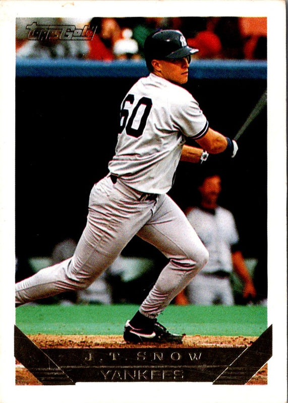 1993 Topps J.T. Snow #422 Rookie