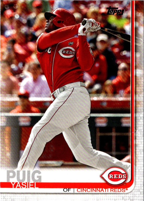 2019 Topps Update Yasiel Puig #US106