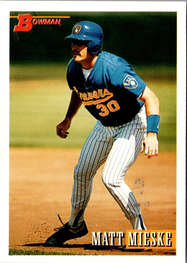 1993 Bowman Matt Mieske #99