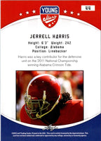 2012 Leaf Young Stars Jerrell Harris #44
