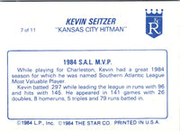 1988 Star Kevin Seitzer Kevin Seitzer #7