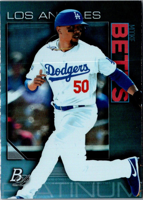 2019 Topps High Tek Blue Mookie Betts #5