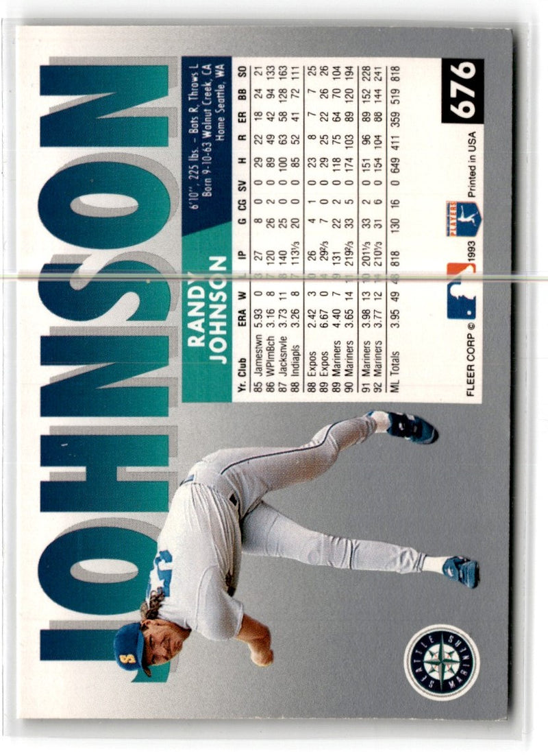 1993 Fleer Randy Johnson