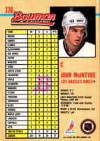 1992 Bowman John McIntyre #336