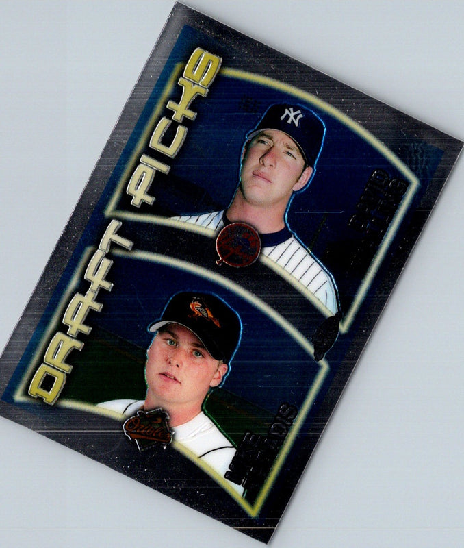 2000 Topps Chrome David Walling/Mike Paradis #215 Rookie
