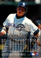 1995 Flair Andres Galarraga #130
