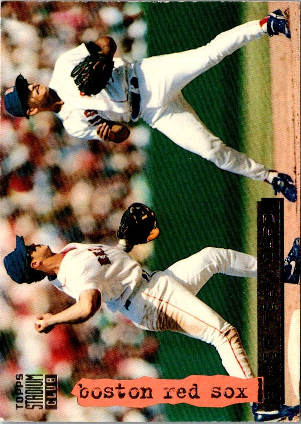 1993 Fort Myers PAL Boston Red Sox Red Sox Logo/Checklist #1