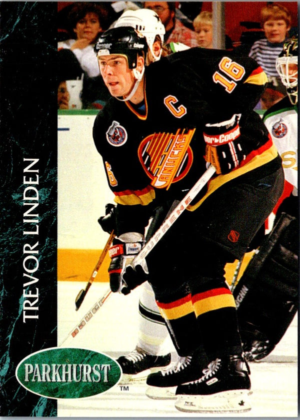 1992 Parkhurst Trevor Linden #190