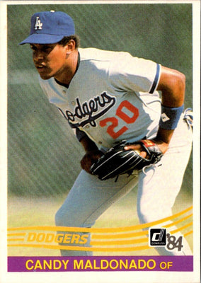 1984 Donruss Candy Maldonado #93