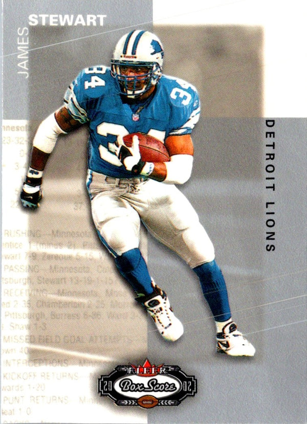 2002 Fleer Box Score James Stewart #95