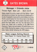 1989 T&M Senior League Gates Brown