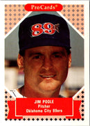 1991 ProCards Tomorrow's Heroes Jim Poole