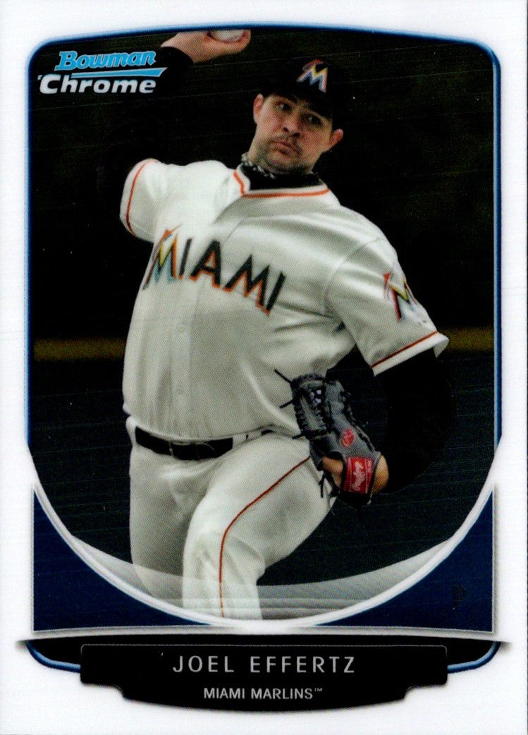 2013 Bowman Draft Picks & Prospects Joel Effertz