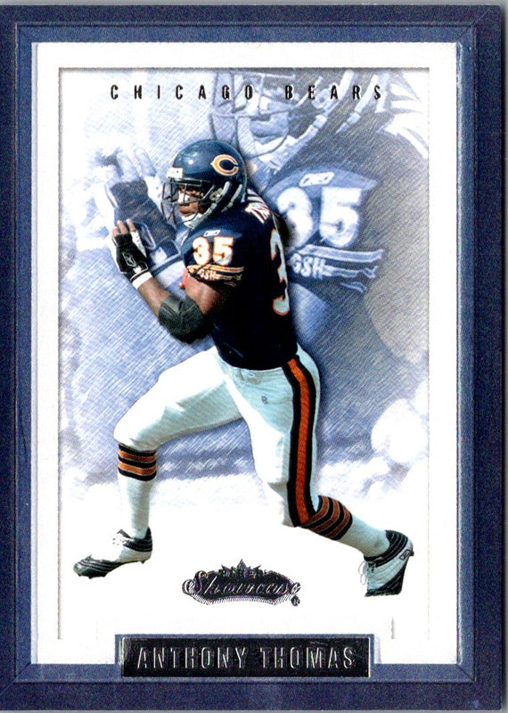 2002 Fleer Showcase Anthony Thomas #116