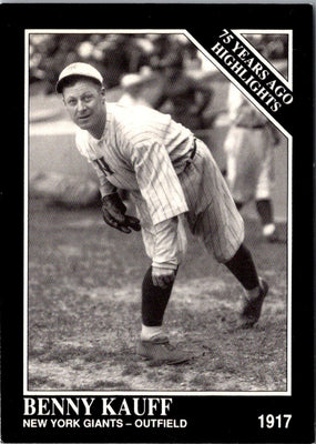 1992 Conlon Collection TSN Benny Kauff #484