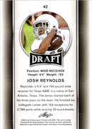 2017 Leaf Draft Josh Reynolds