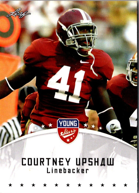 2012 Leaf Young Stars Courtney Upshaw #23