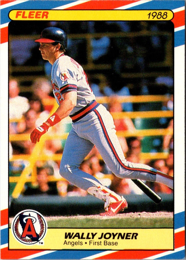 1988 Fleer SuperStars Wally Joyner #18