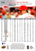 2008 Upper Deck Dave Weathers #234