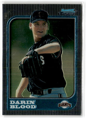 1997 Bowman Chrome Prospects Darin Blood #180