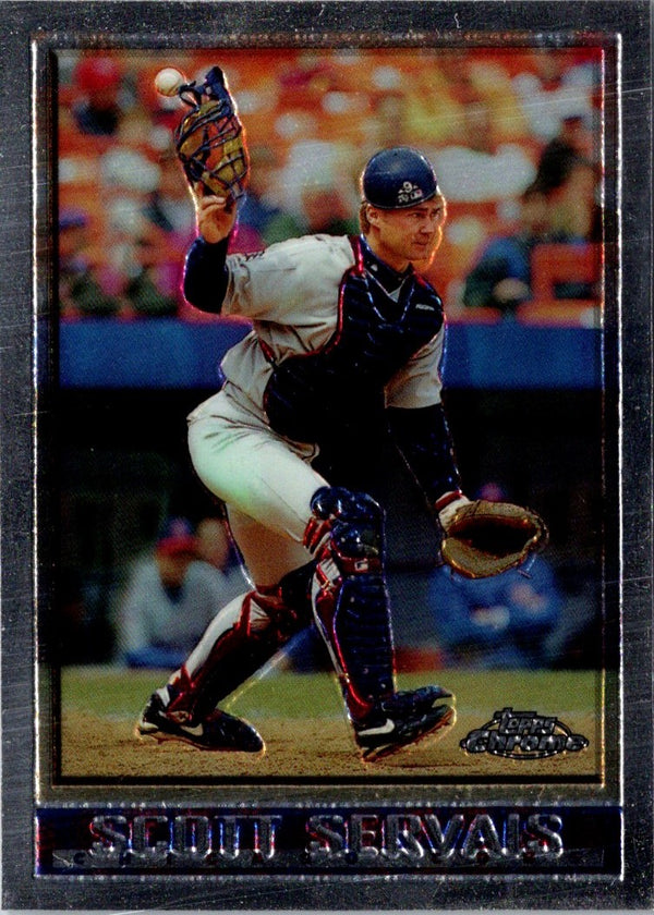 1998 Topps Chrome Scott Servais #92