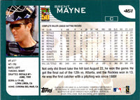 2001 Topps Brent Mayne #461