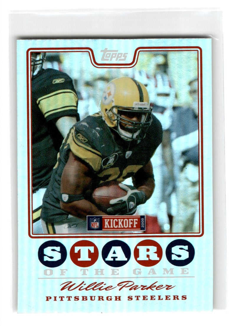 2008 Topps Kickoff Stars of the Game Willie Parker