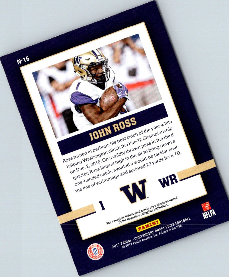 2017 Panini John Ross