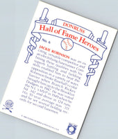 1983 Donruss Hall of Fame Heroes Jackie Robinson #6