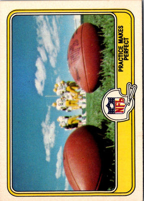 1981 Fleer Team Action Practice Makes Perfect #73