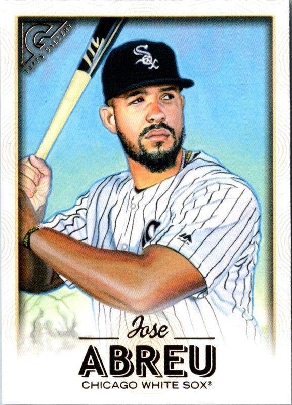 2018 Topps Gallery Jose Abreu #19