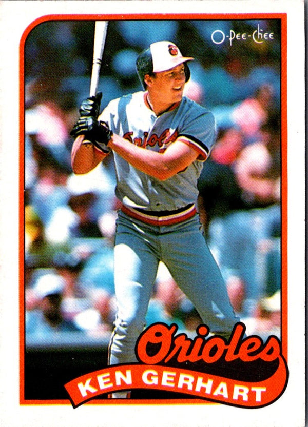 1989 O-Pee-Chee Ken Gerhart #192