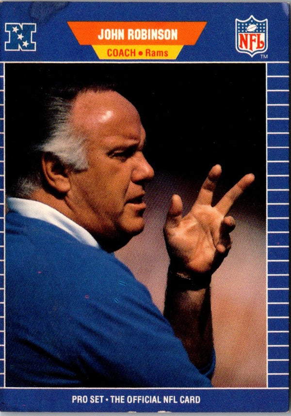 1989 Pro Set John Robinson #210