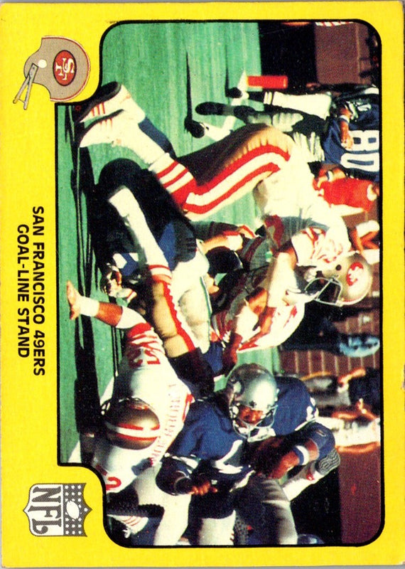 1978 Fleer Team Action Goal-Line Stand (Defense) #50
