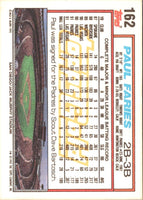 1992 Topps Gold Paul Faries #162