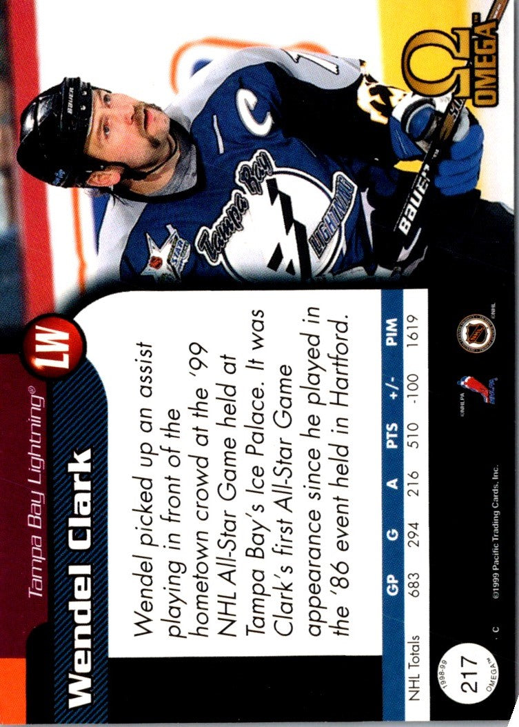 1998 Pacific Omega Wendel Clark