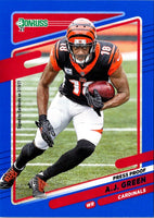 2021 Donruss Press Proof Blue A.J. Green #214