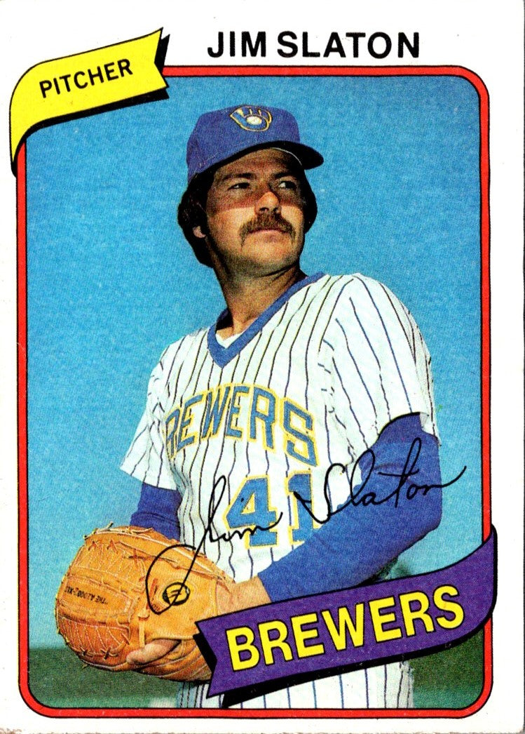 1978 Topps Jim Slaton