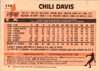 1983 O-Pee-Chee Chili Davis #115