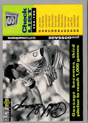 1994 BBM Checklist 5 #262