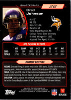 2006 Bowman Brad Johnson #28