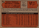 1972 Topps Danny Frisella