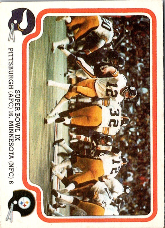 1979 Fleer Team Action Super Bowl #58